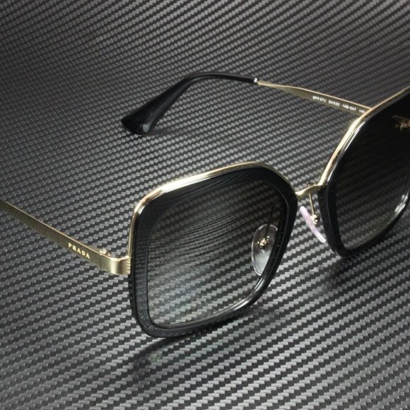 Prada Women's Black and Grey Gradient Sunglasses! - Picture 3 of 4